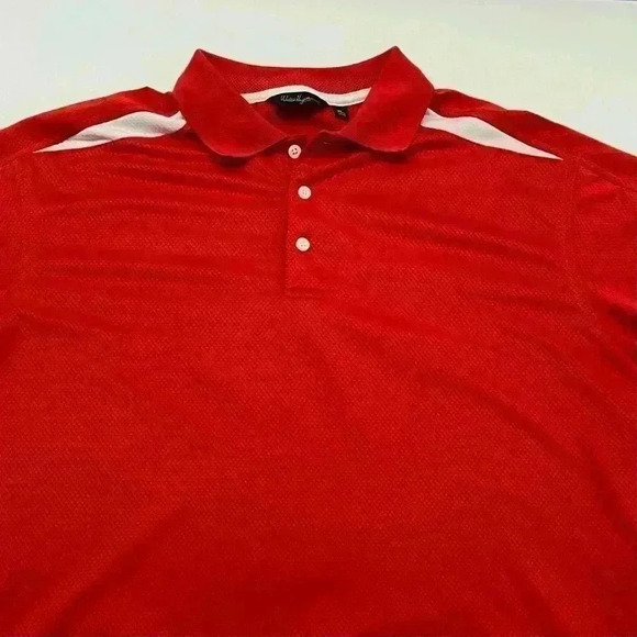 Walter Hagen Polo Golf Shirt Red Size XL - Picture 2 of 6